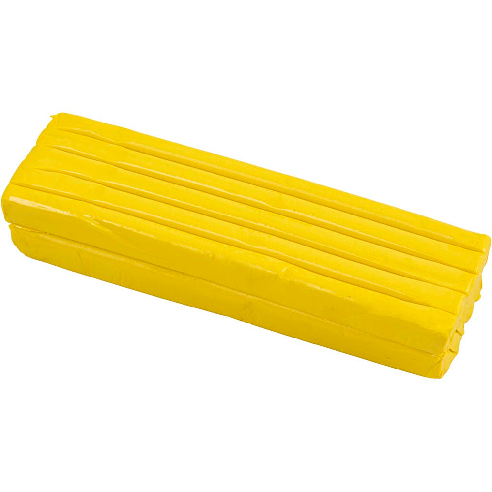 Argile molle - Jaune, 500gr.