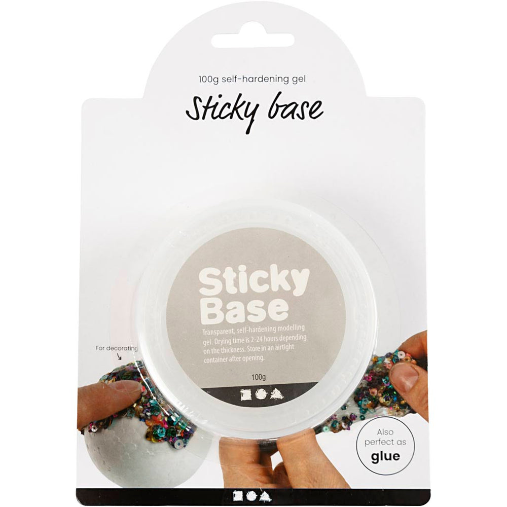 Creativ company sticky base, 100 gr 1 box