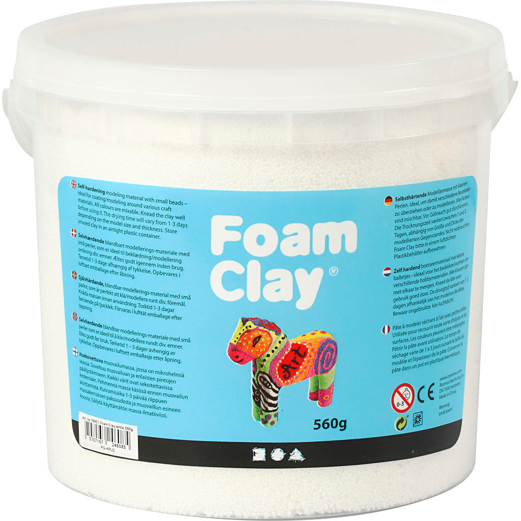 Foam Clay - White, 560gr.