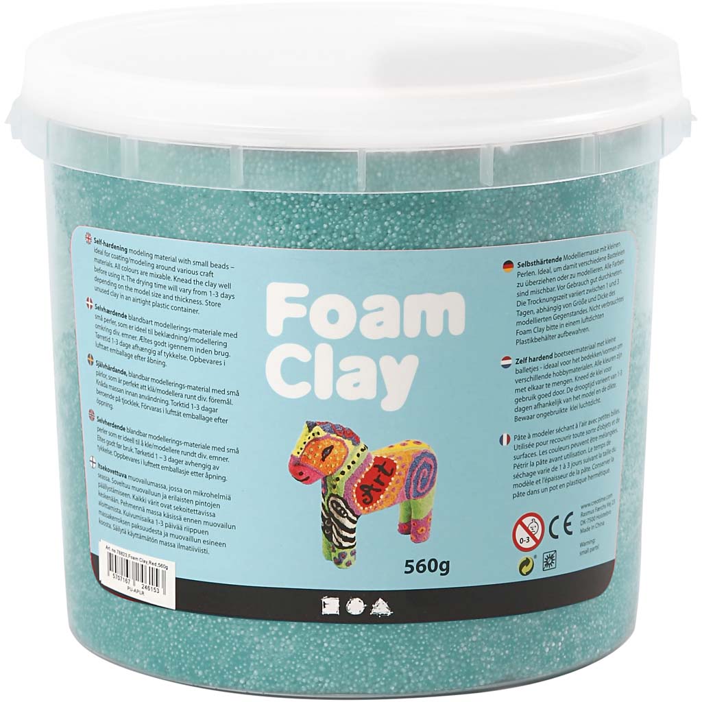 Foam Clay - Dark Green, 560gr.