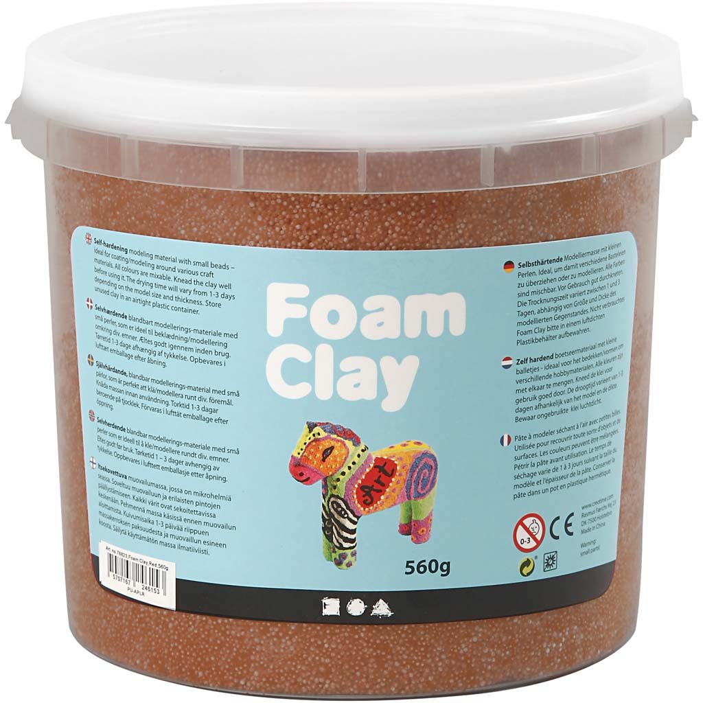 Foam Clay - Brown, 560gr.