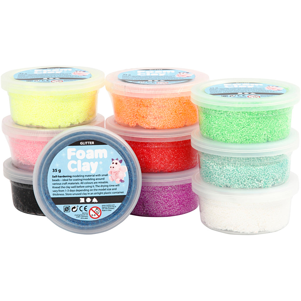 Creativ Company - Creativ Company - pearl foam clay 10 pieces