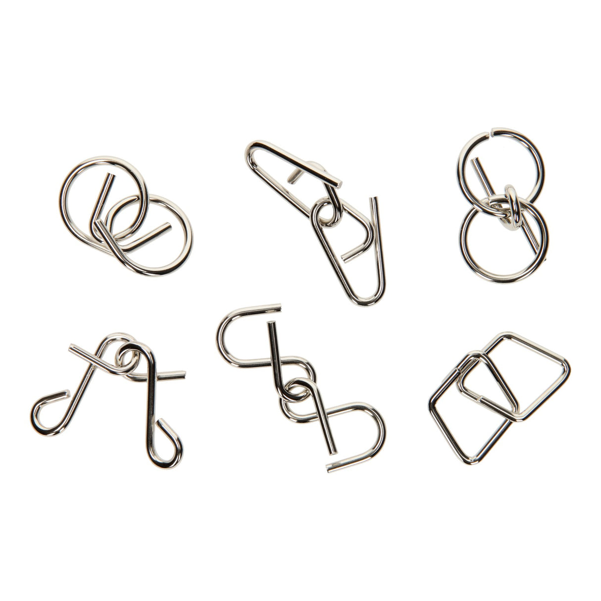 Metal mini hjerne puslespil