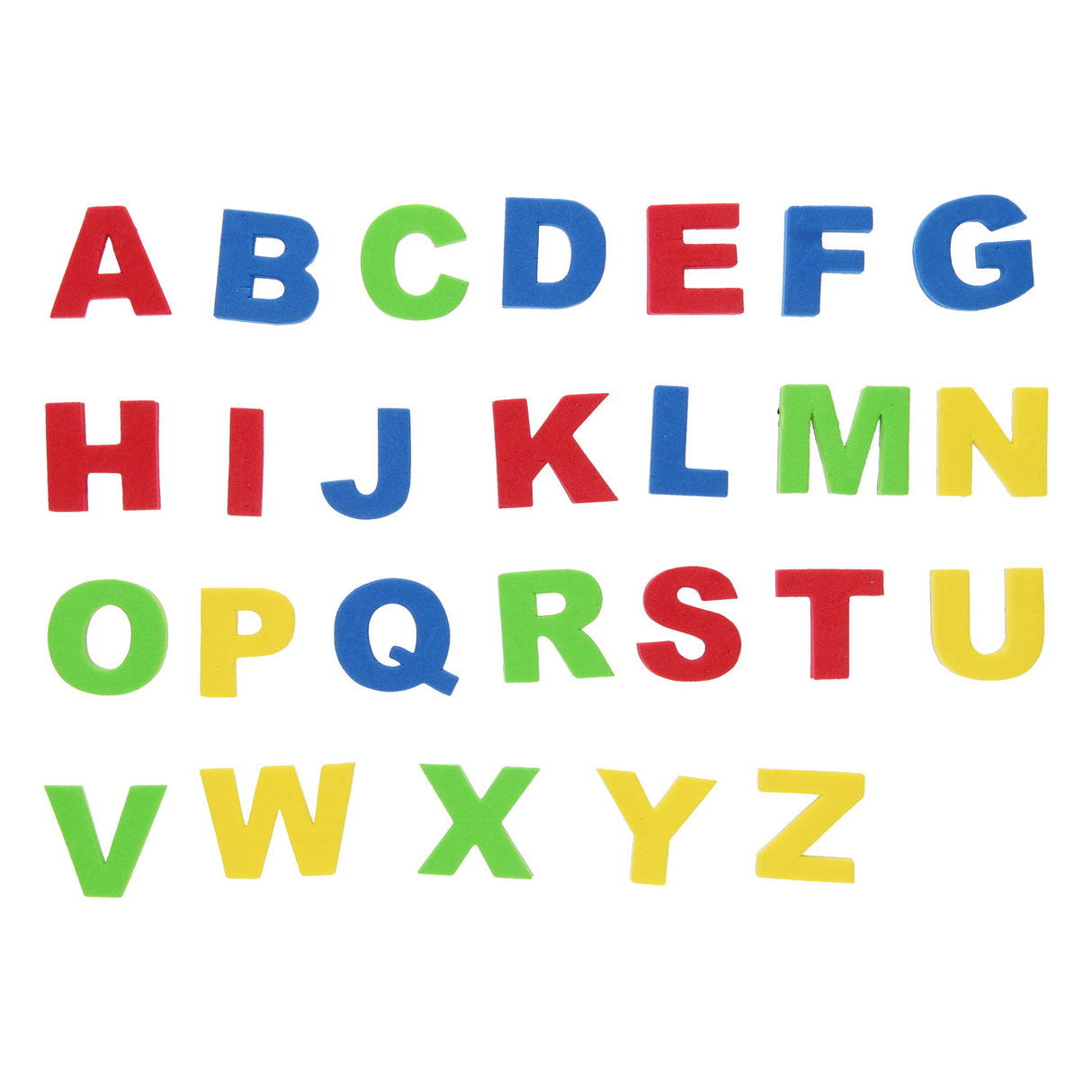 Foam Alphabet Letters Magnetic, 26pcs.