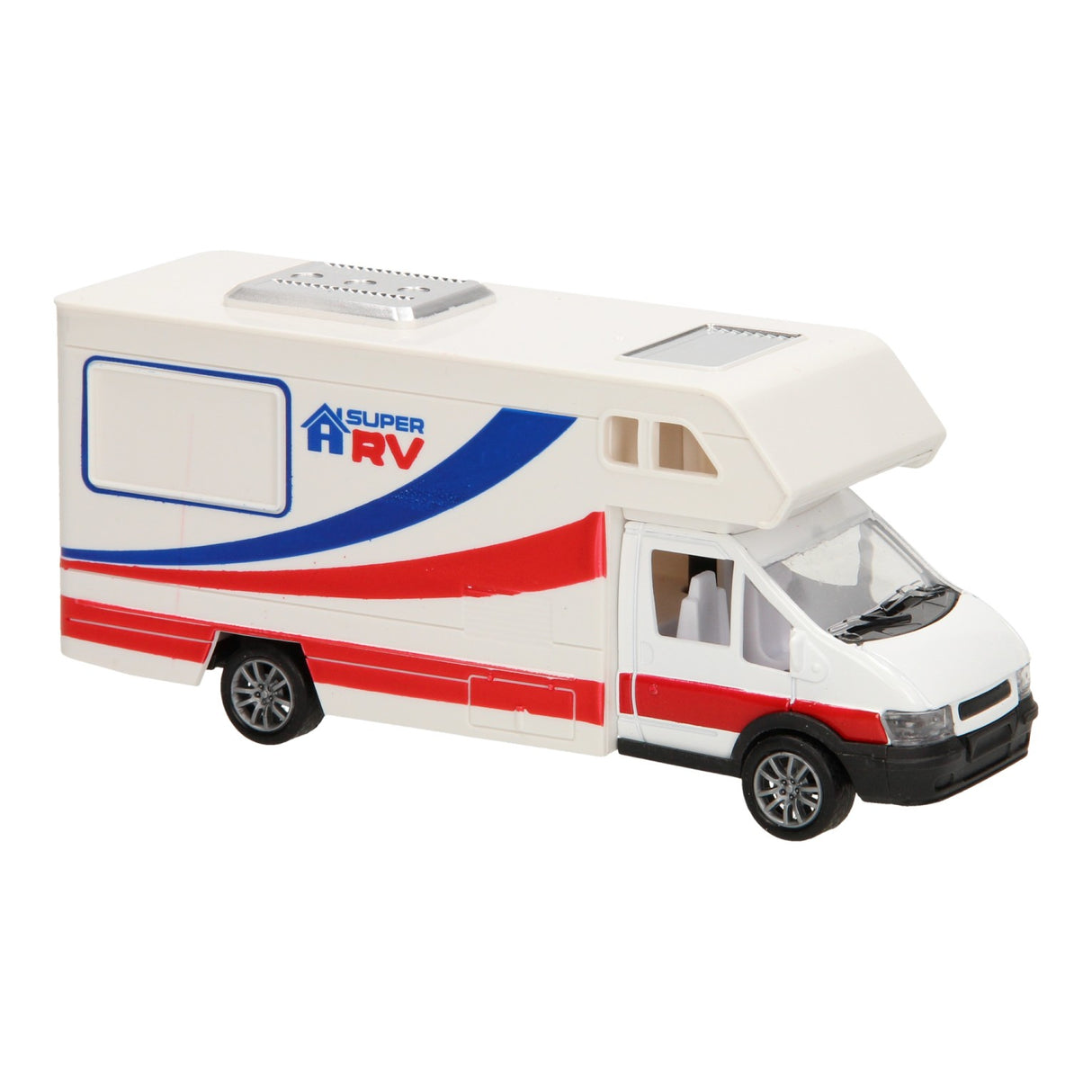 Die-cast Camper White