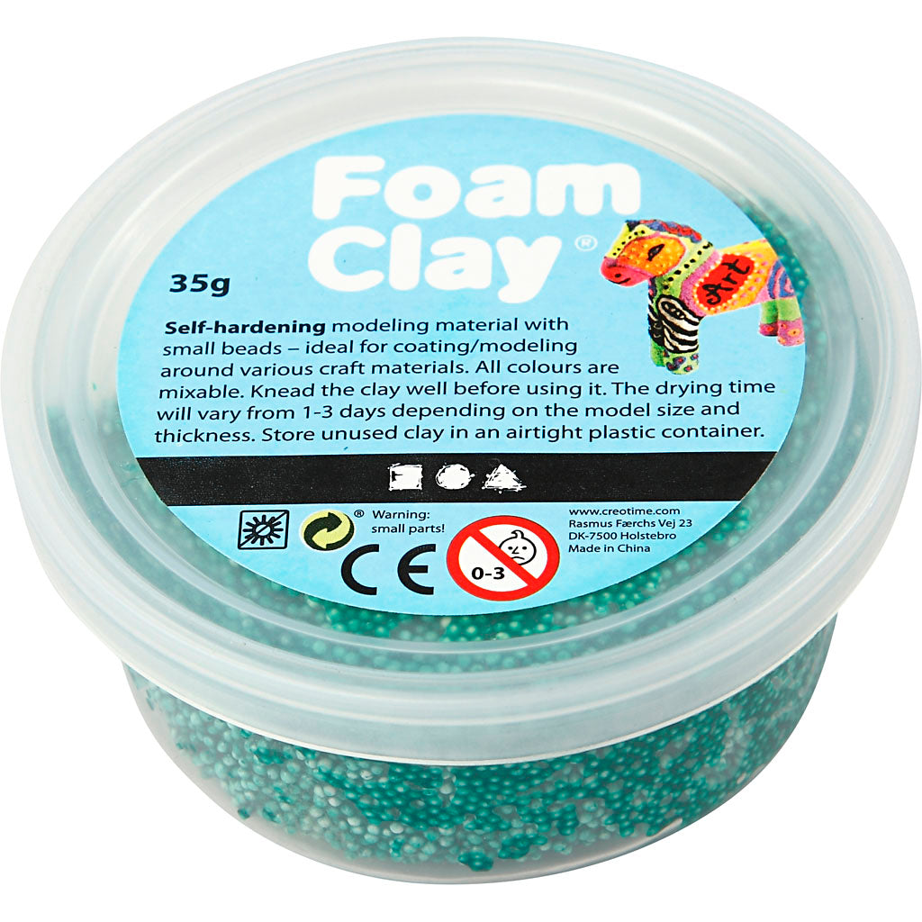 Foam Clay - Dark Green, 35gr.