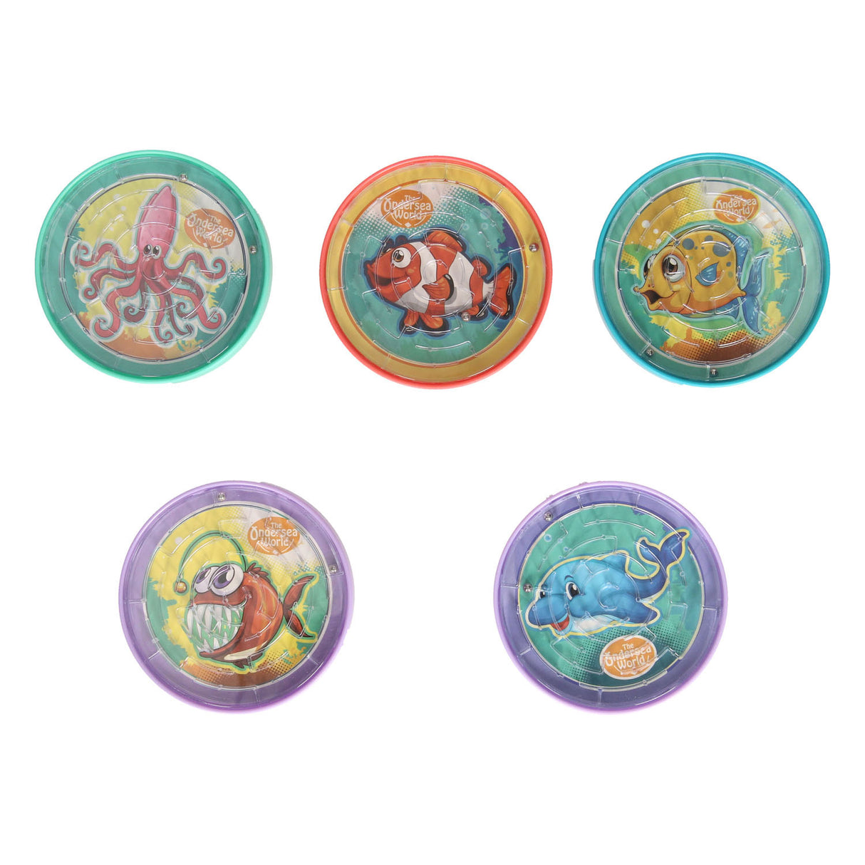 Patience game animals round, 24 pcs.