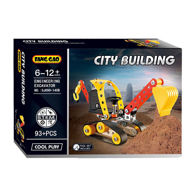 Construction set mini excavator tracks, 93dlg.