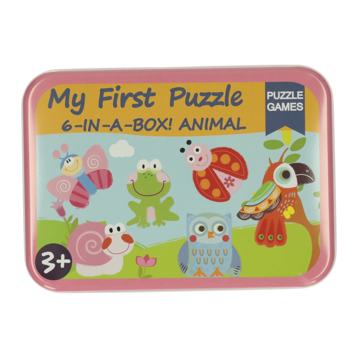 My first 6 puzzles in a tin - animals