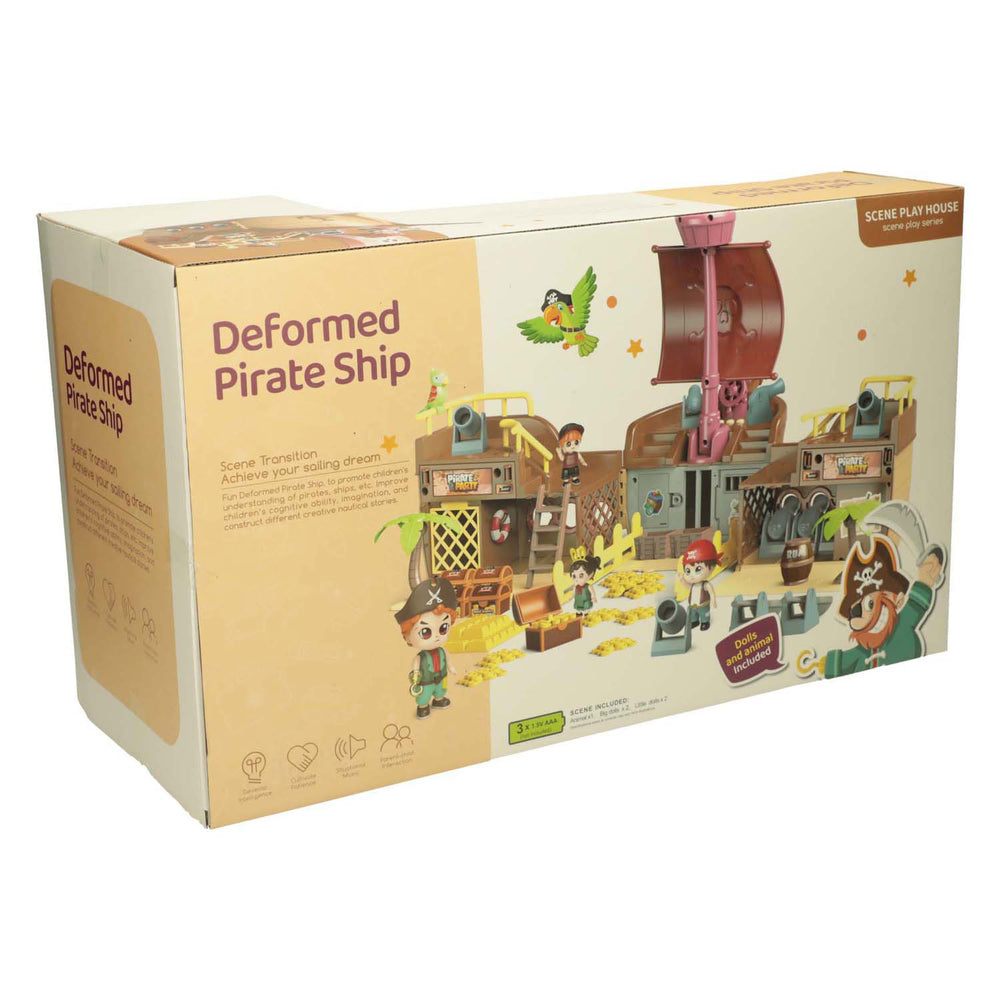Pirate ship playset