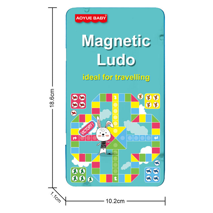 Ludo magnetic in a can