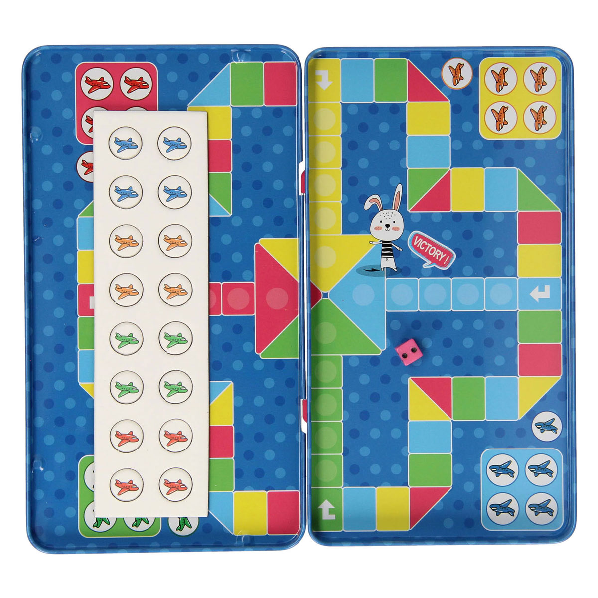 Ludo magnetic in a can