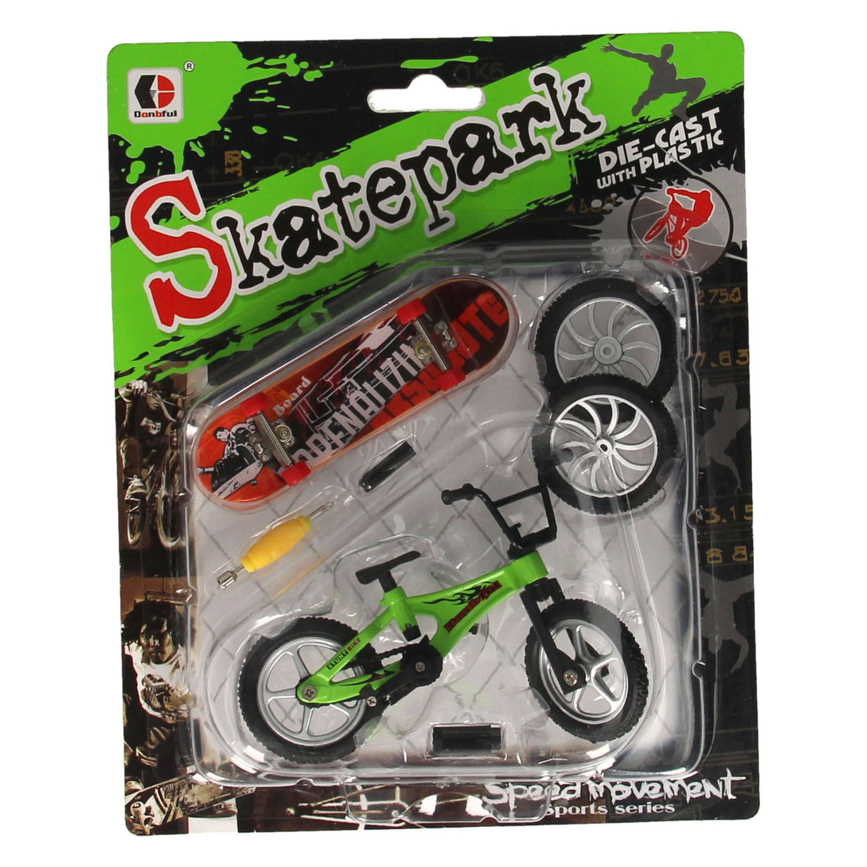 Bike acrobazie con accessori