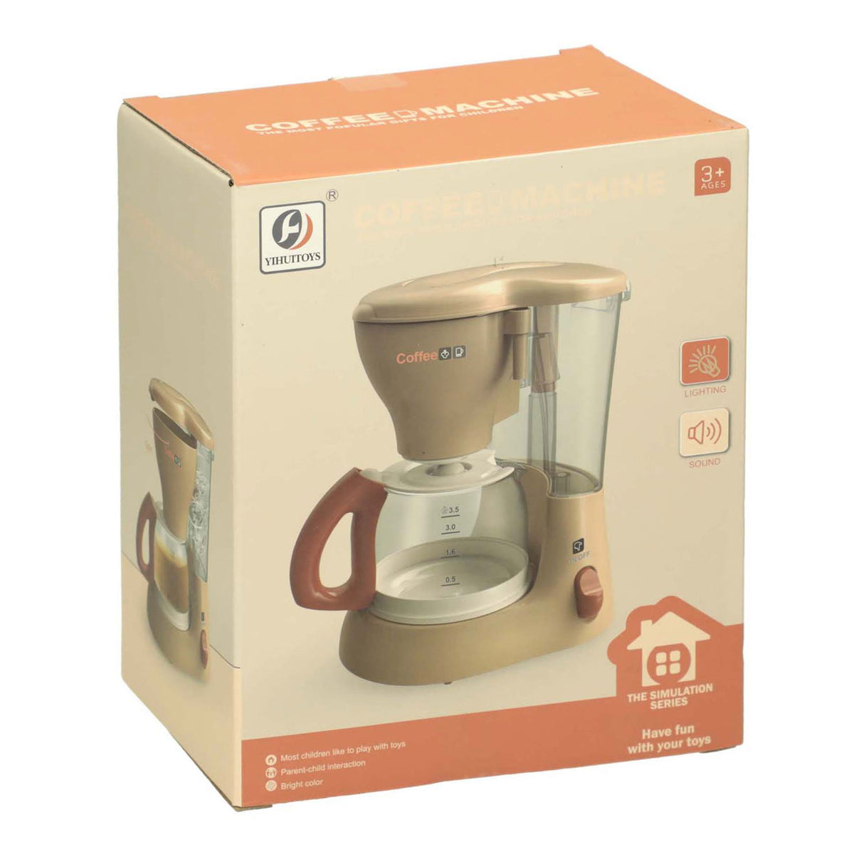 Ekspres do kawy ze światłem i dźwiękiem