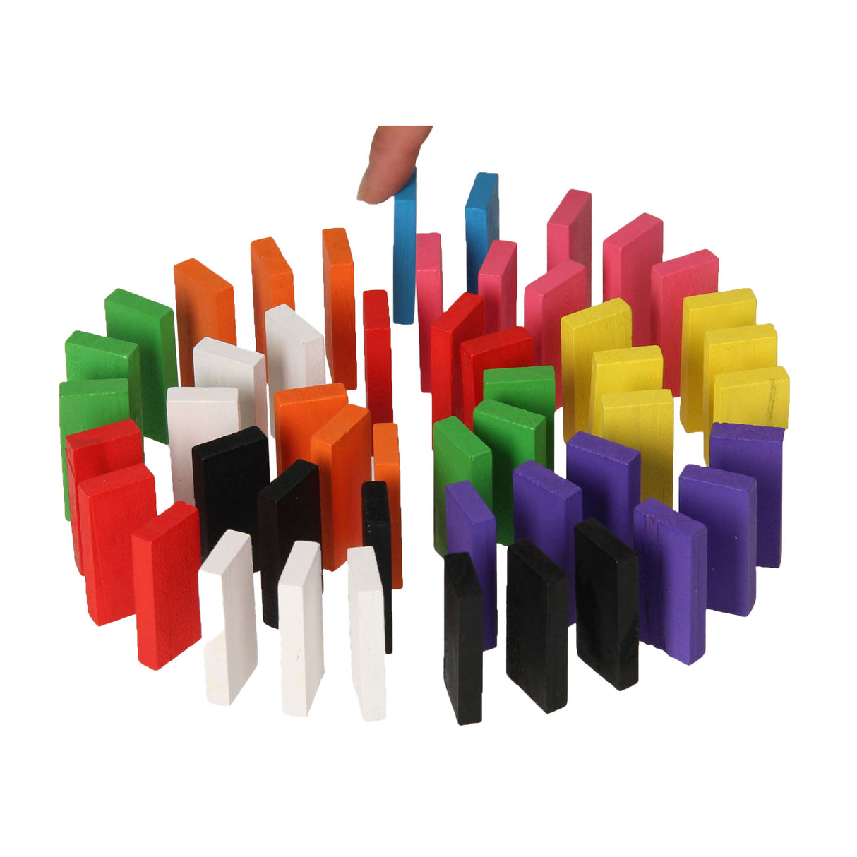 Wooden dominoes, 50 pcs.