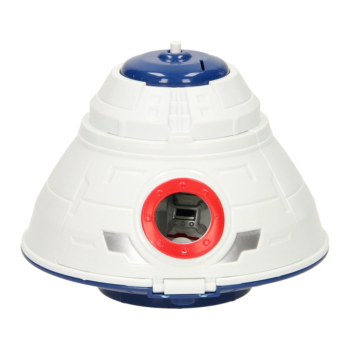 Space capsule met astronaut