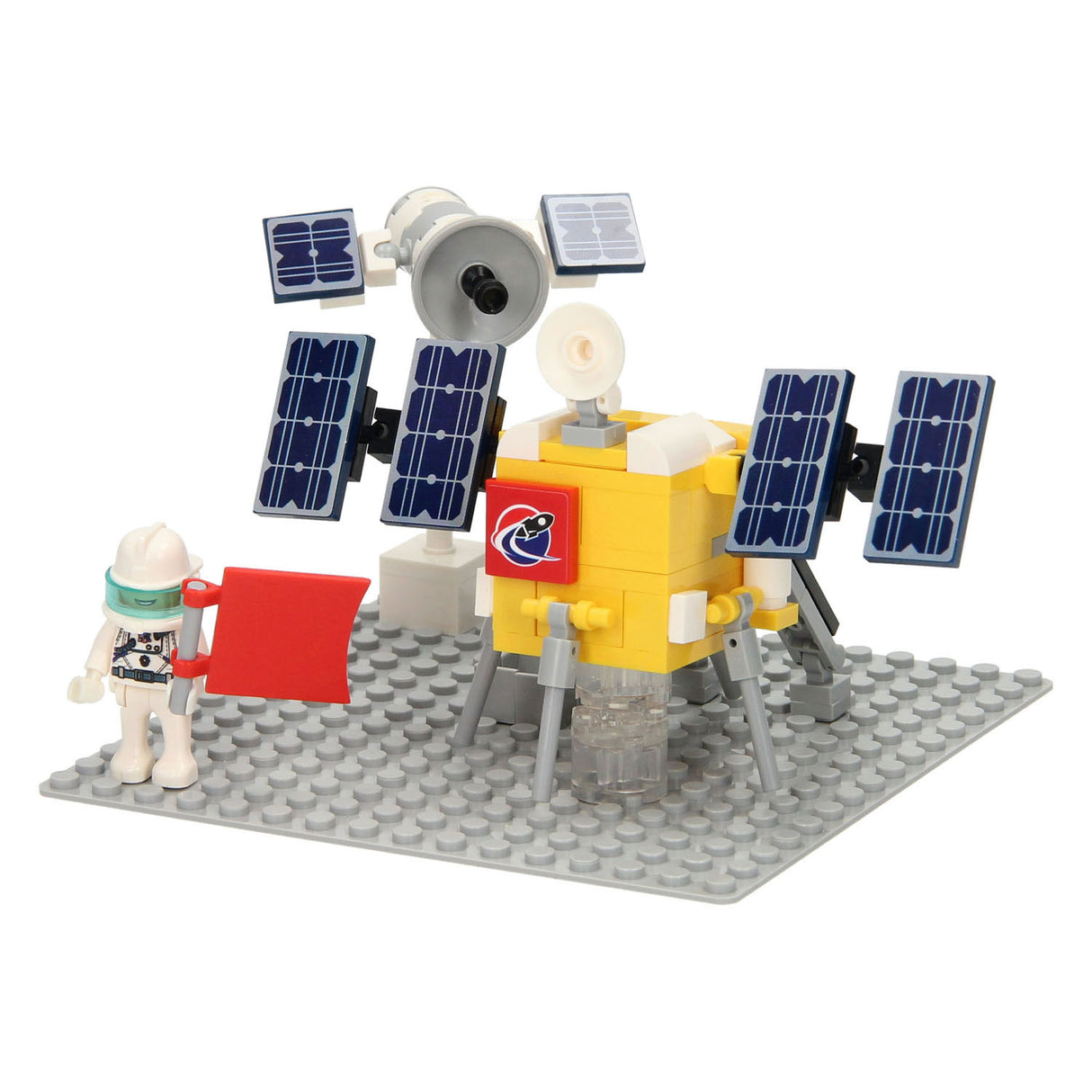 Moon mission construction set, 117 pcs