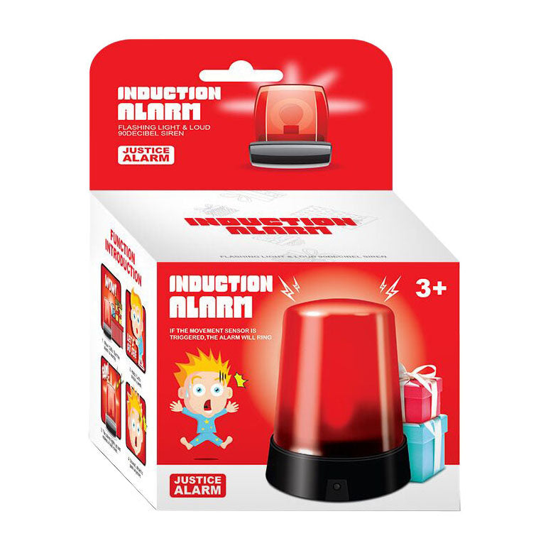 Flashing light red