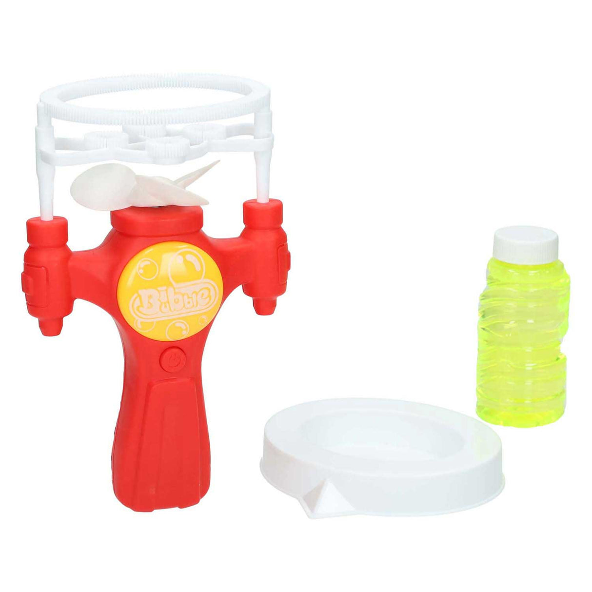 Buborékfúvó pisztoly buborékfújóval