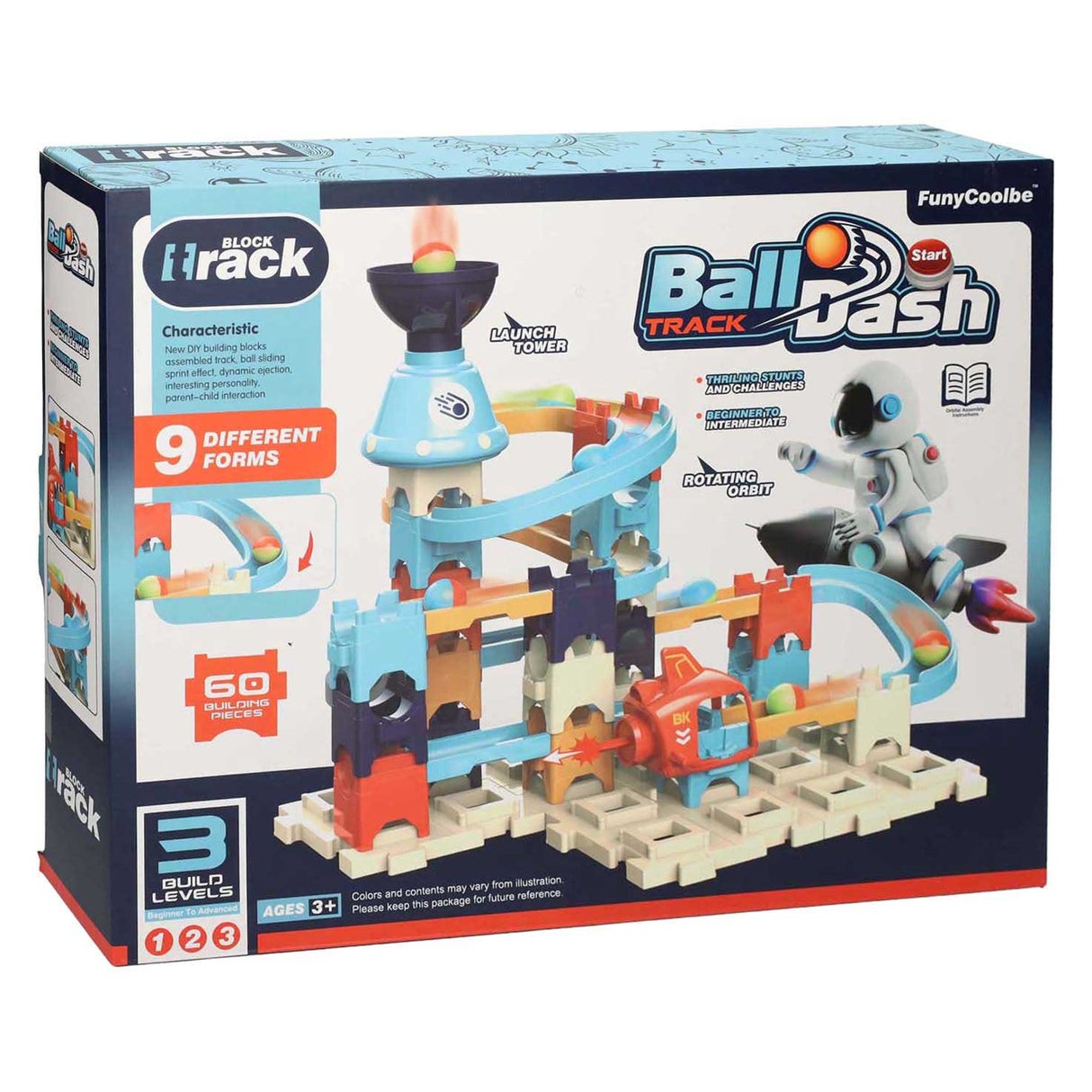 Marble run - 60 pcs.