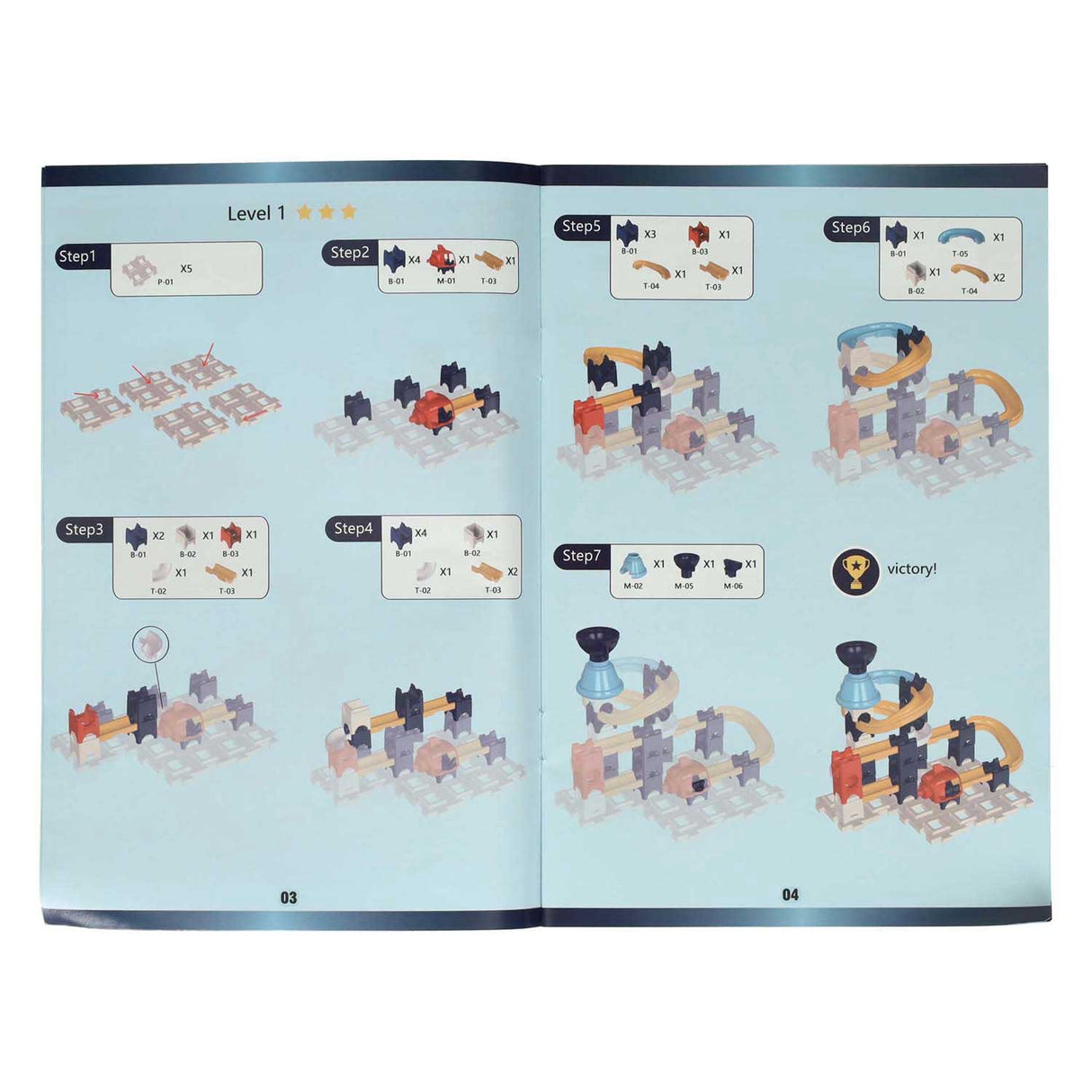 Marble run - 60 pcs.