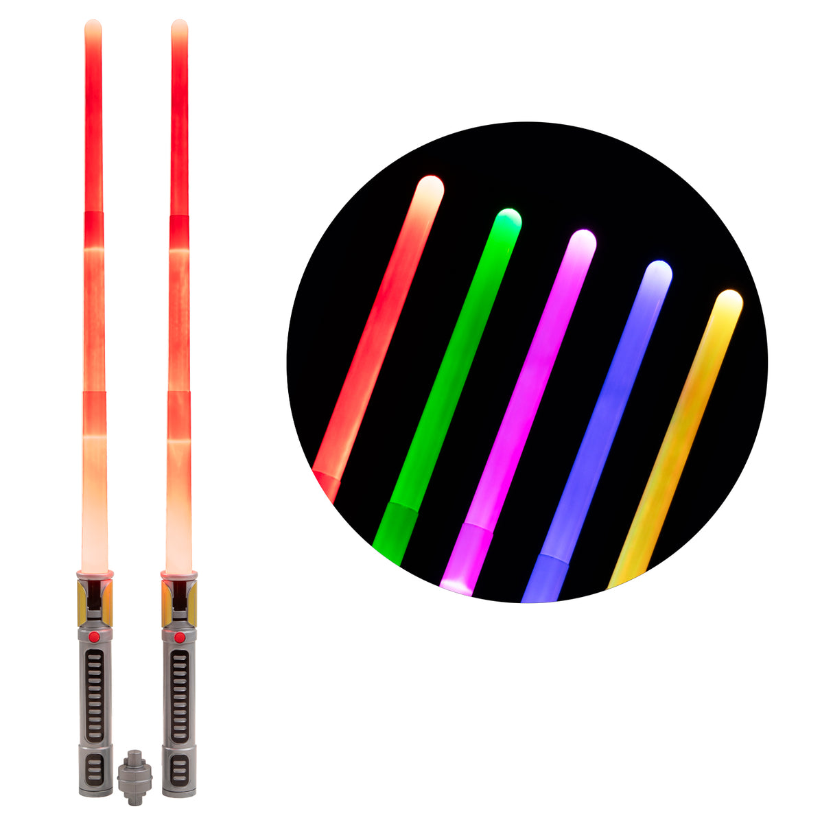 Space sword with light and sound - 2 pcs.