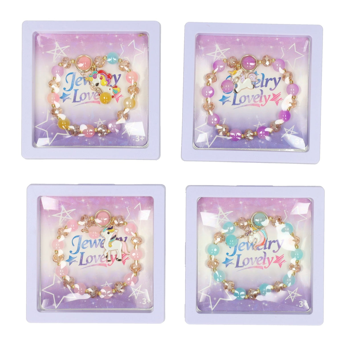 Bracelet with unicorn charm