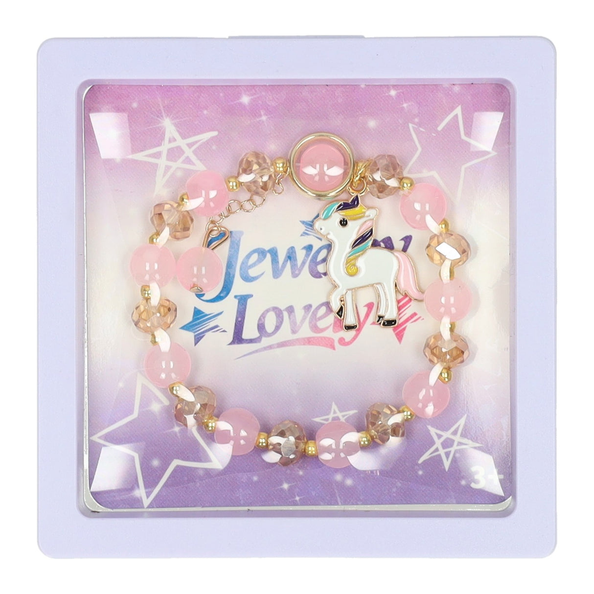 Bracelet with unicorn charm