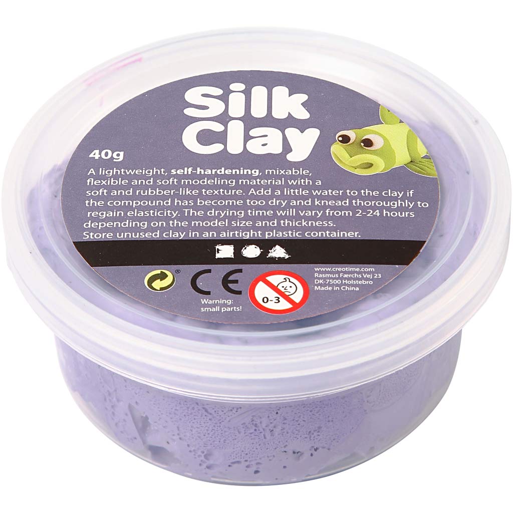 Silk Clay - Purple, 40gr.