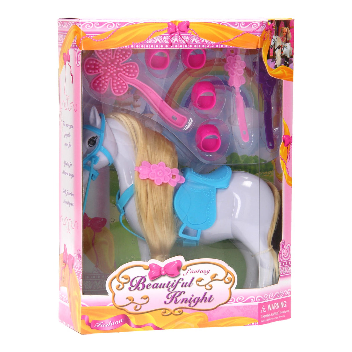 Play horse with accessories