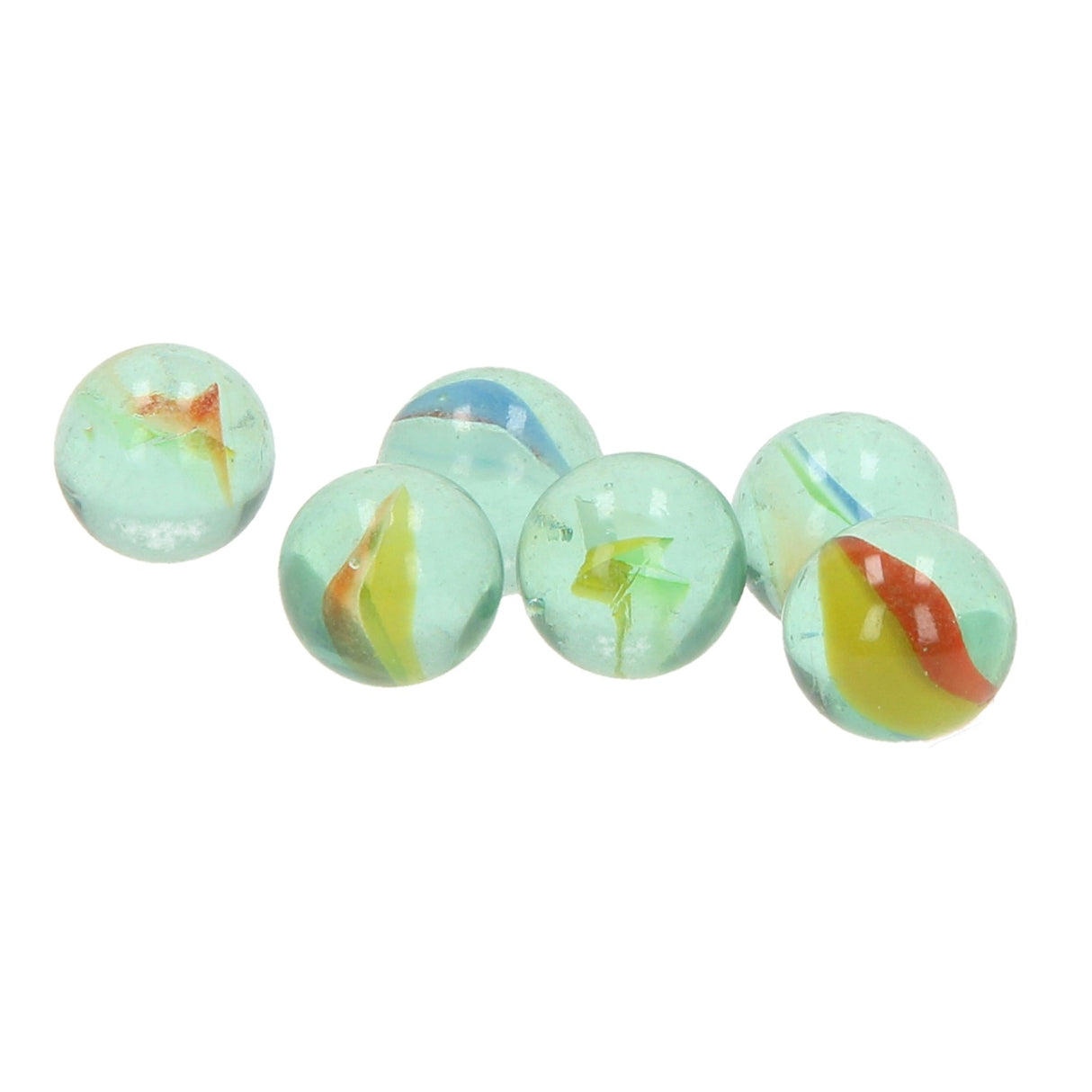 Marbles cat's eye retro, 40 pcs