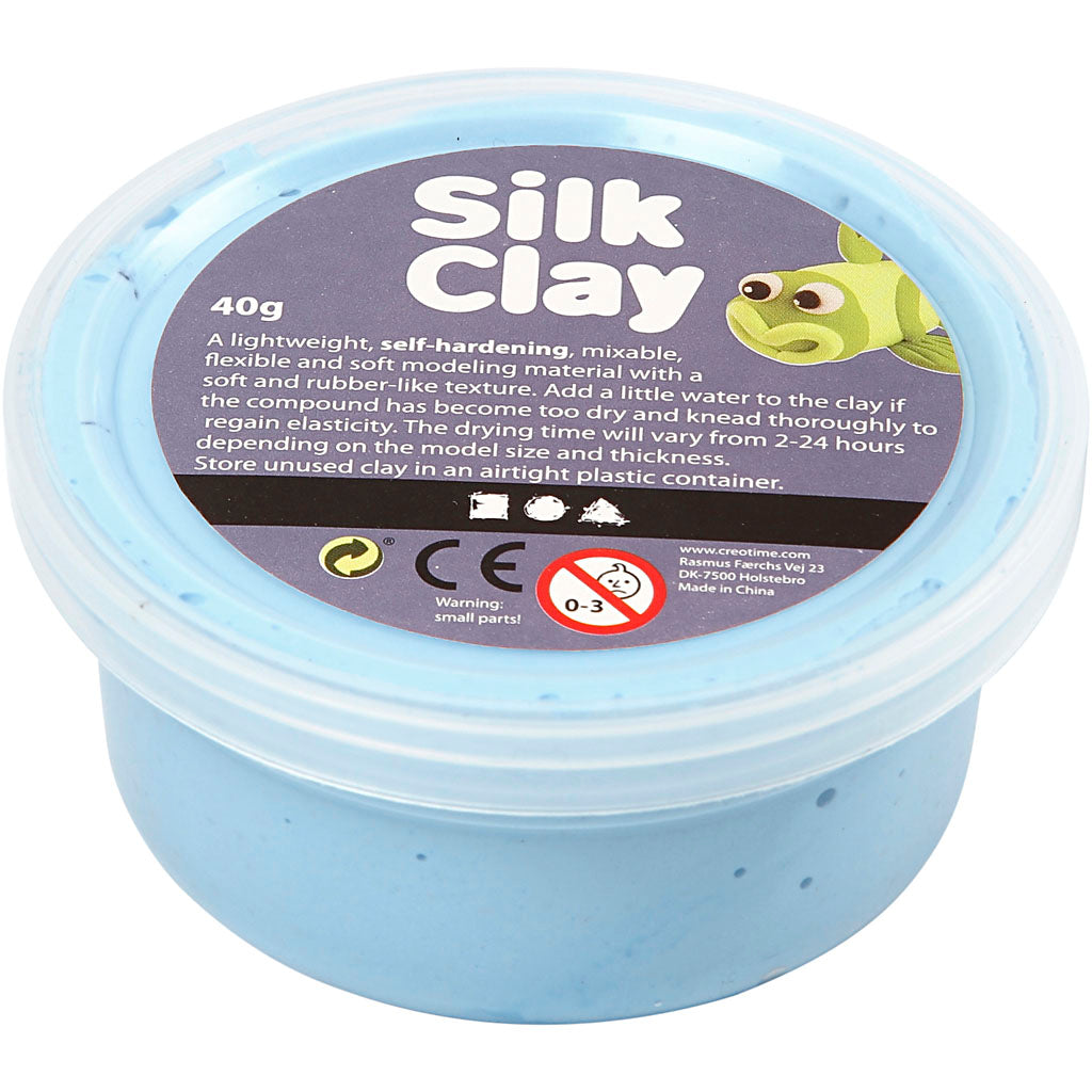 Silk Clay - Neon Blue, 40gr.