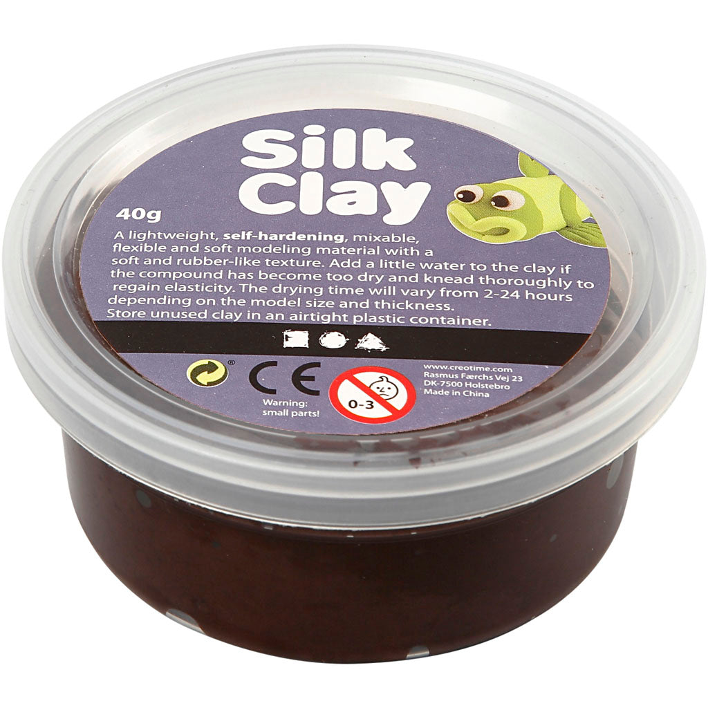 Silk Clay - Brown, 40gr.