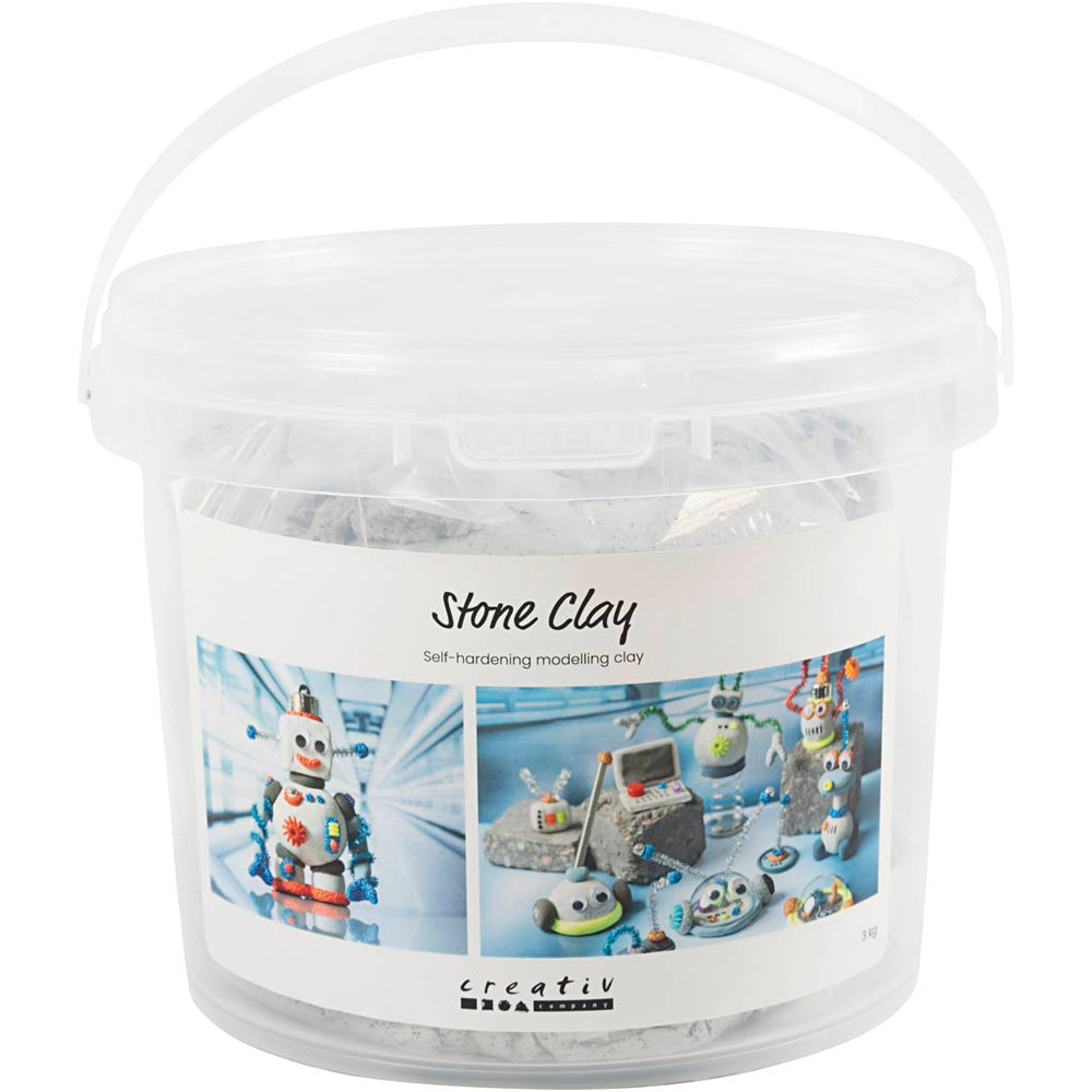 Creativ company stone clay, 3 kg 1 box