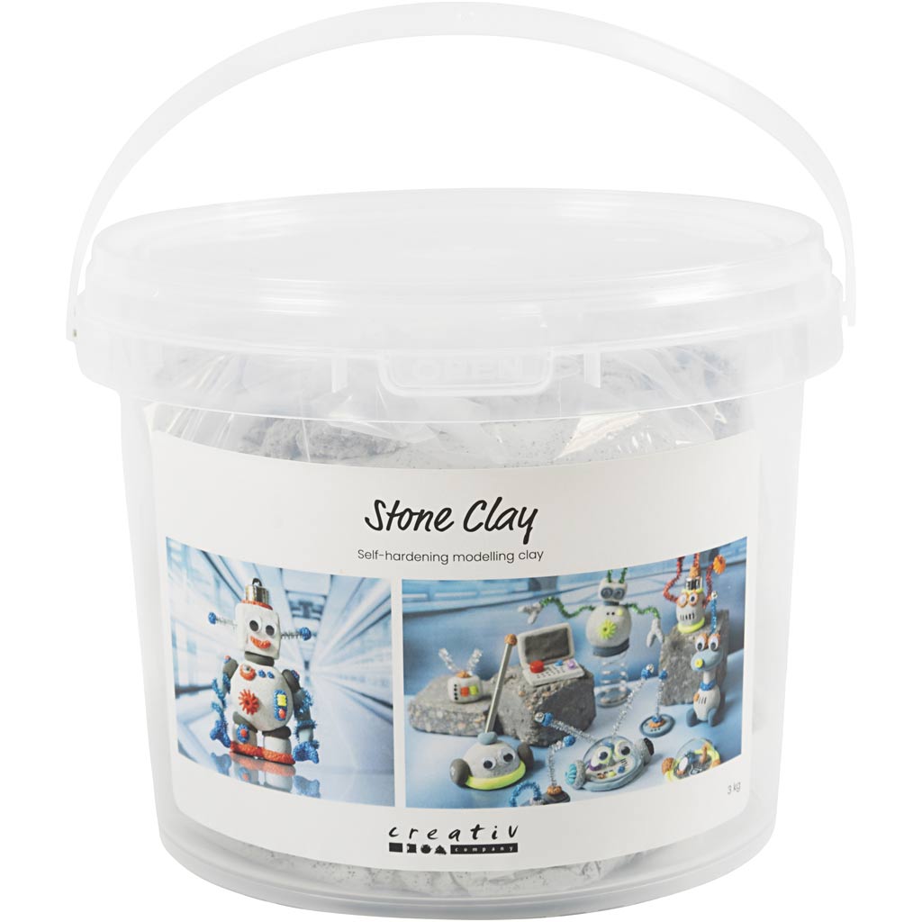 Creativ company stone clay, 3 kg 1 box