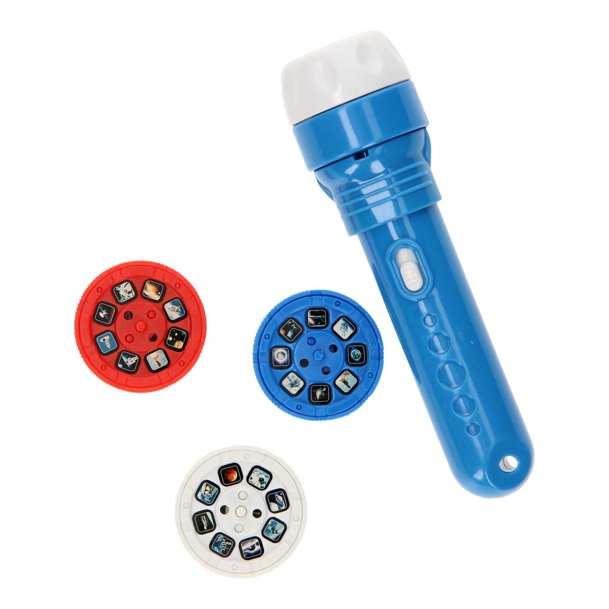 Projection flashlight - space