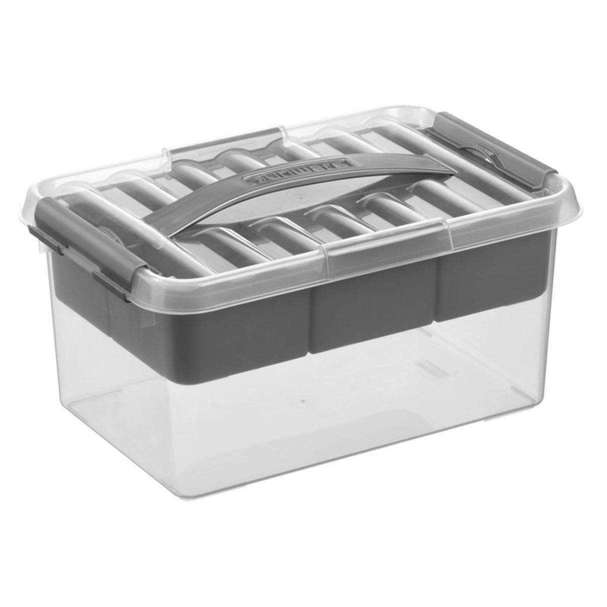 Sunware q-line Aufbewahrungsbox mit Einsatz 6 Liter