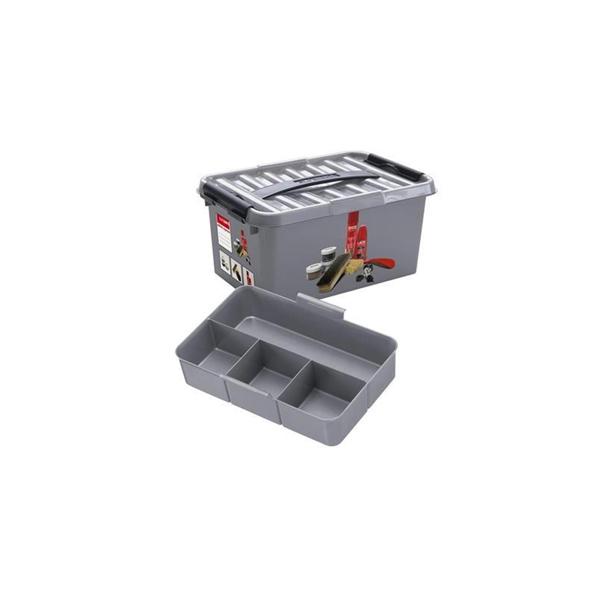 Sunware q-line schoenpoetsdoos 6 liter