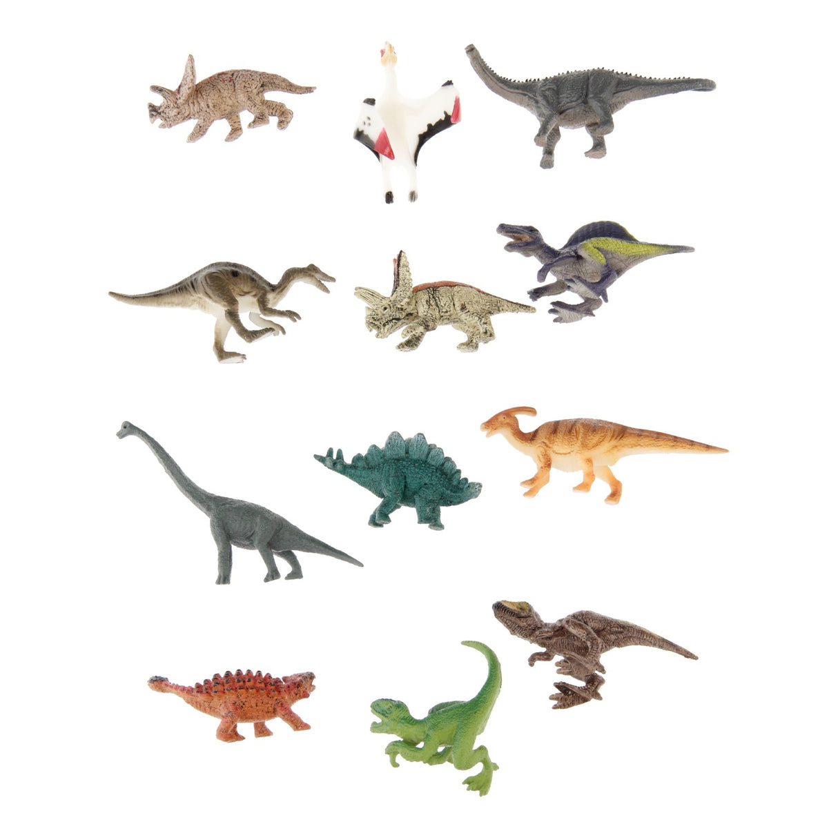 Dinosaur deluxe playset, 12 pcs.