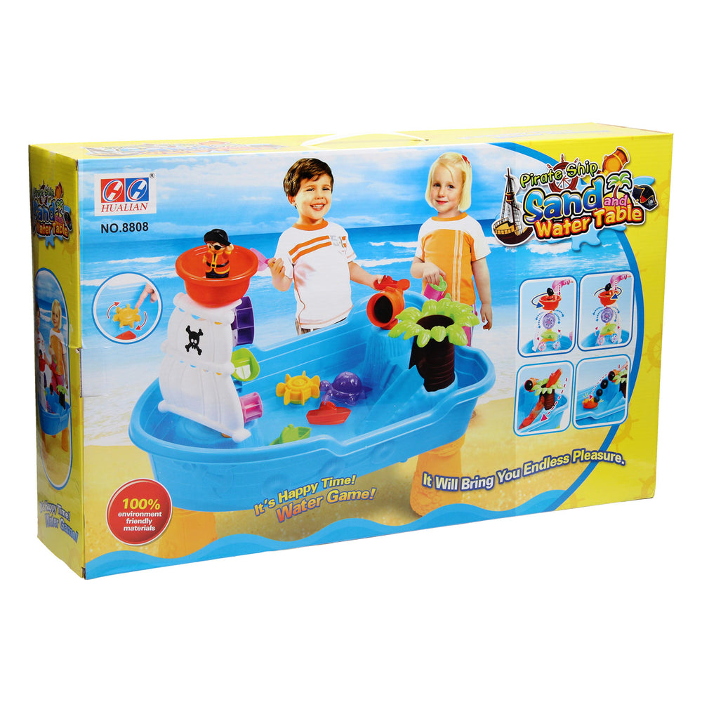 Pirate ship sand and water play set
