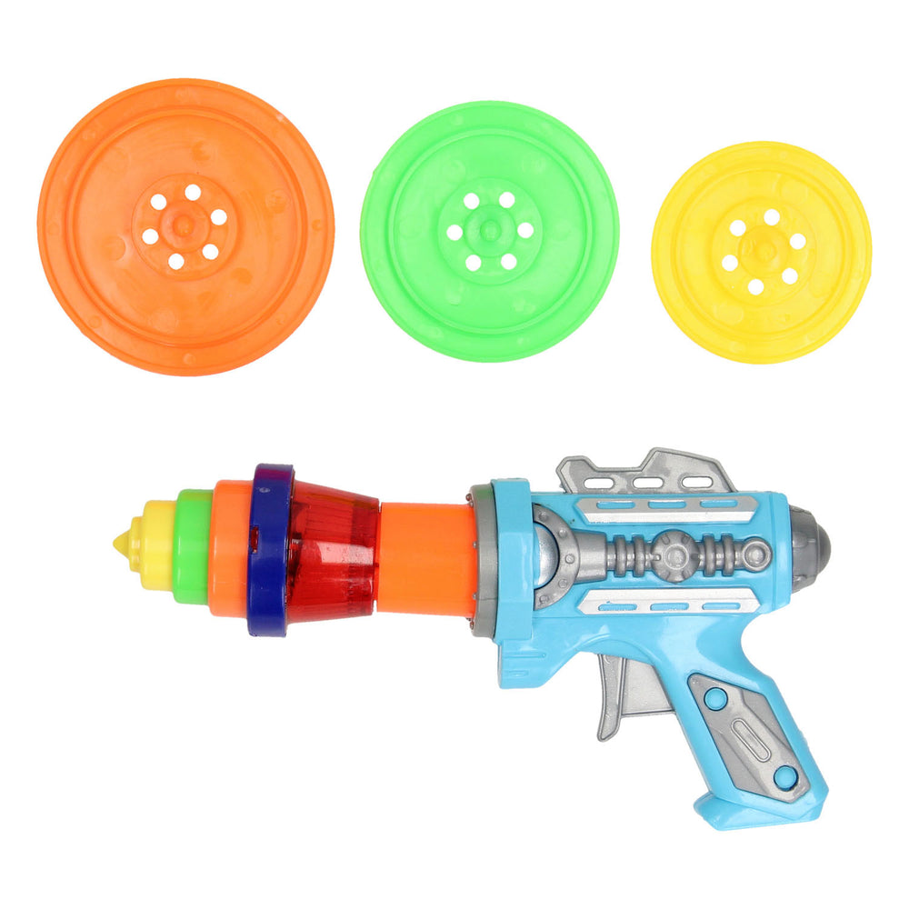 Shooting top with light stackable