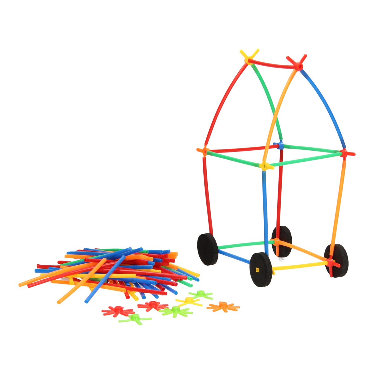 Building straws, 408pcs.