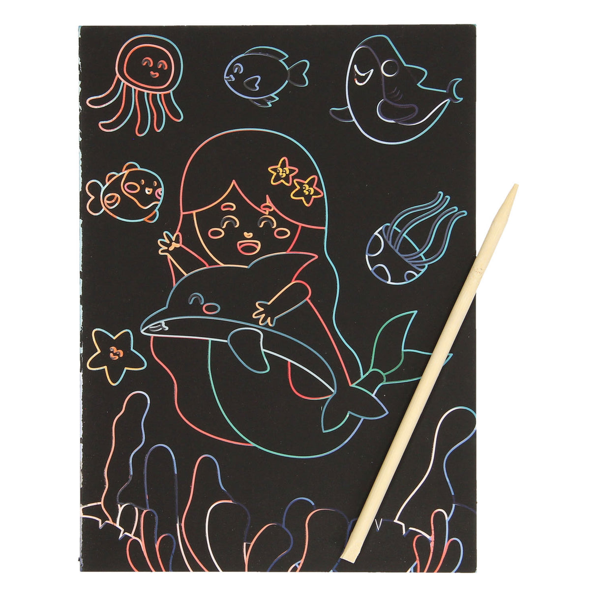 Scratch kaarten onderwaterwereld