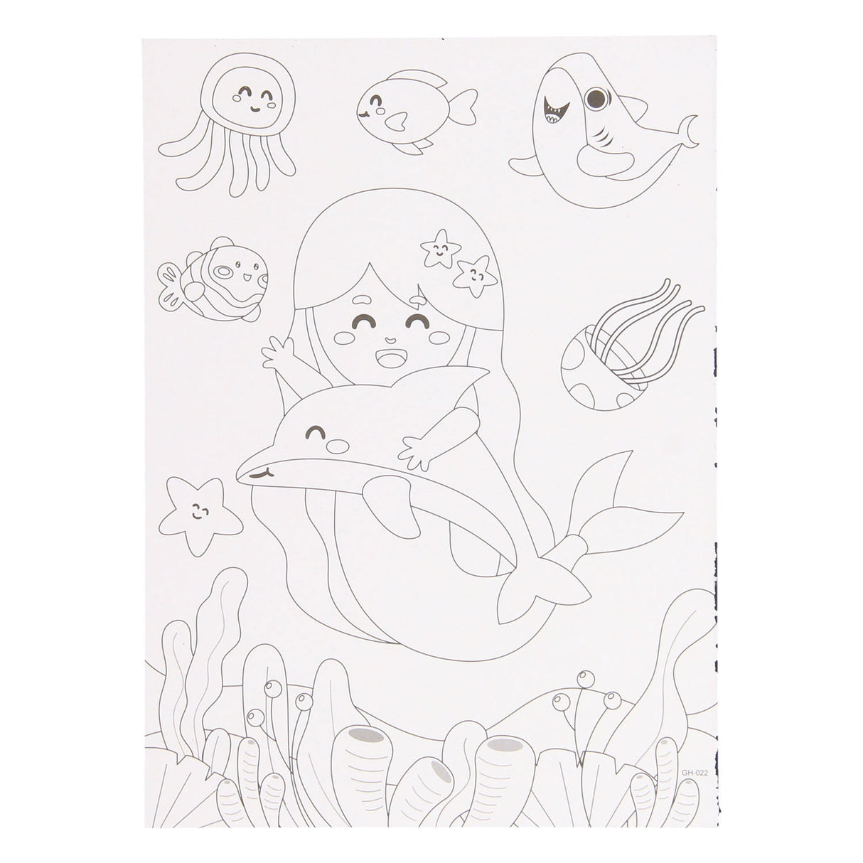 Scratch cards underwater world