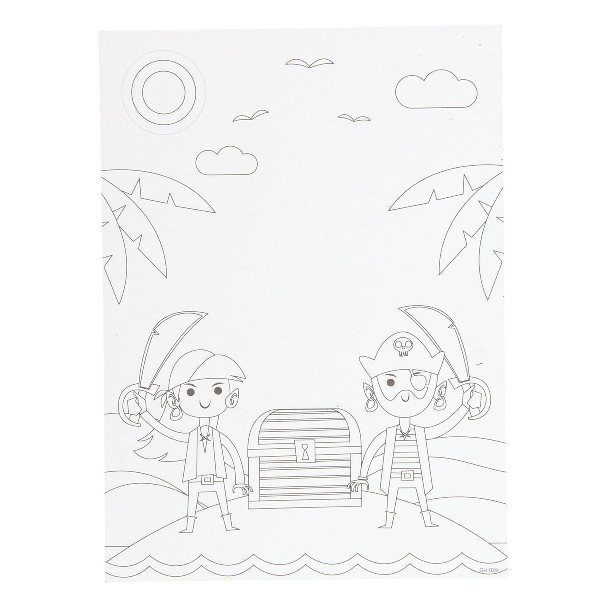 Scratch kaarten piraat