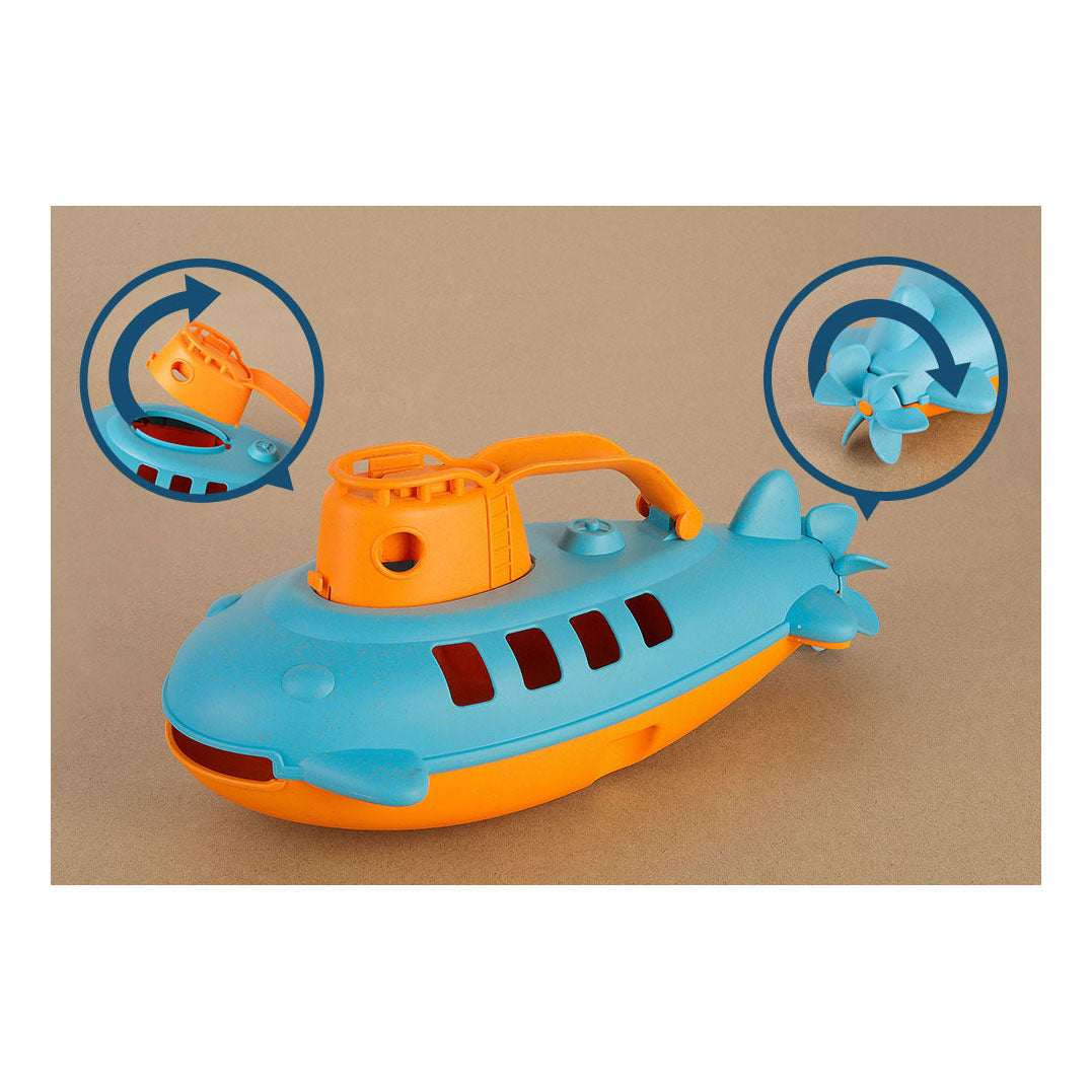 Bioplastic submarine