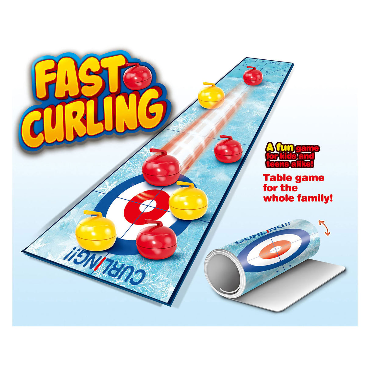 Table game curling game
