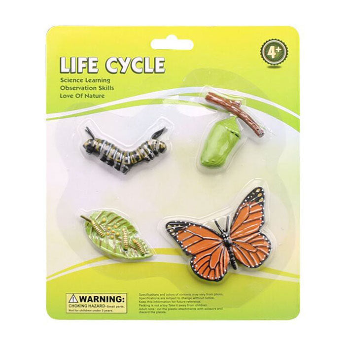 Cycplus life cycle butterfly play figures set