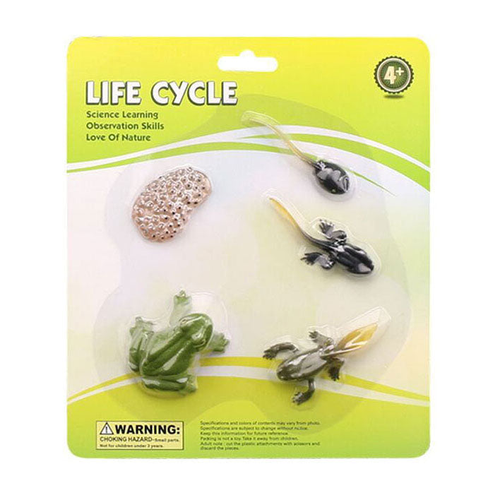 Cycplus life cycle frog play figures set