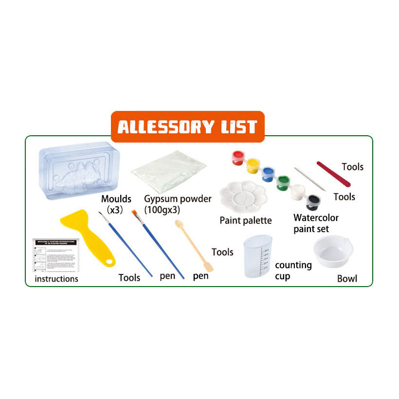 Casting painting dino 3d